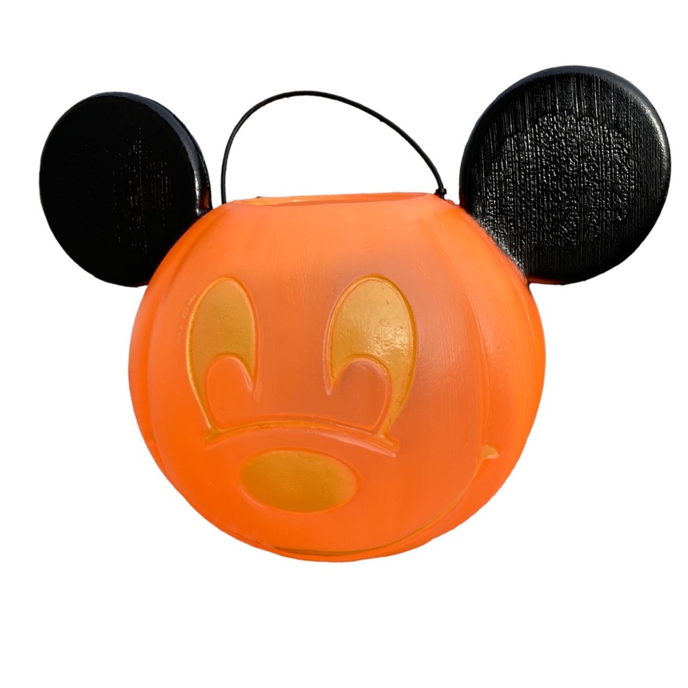 Mickey Mouse Halloween Trick or Treat Bucket General Foam Mold Double Sided